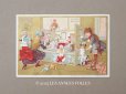 画像1: 【15周年セール対象外】アンティーク クロモ ドールハウスで遊ぶ少女たち LE SALON DES POUPEES -AU BON MARCHE- (1)