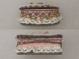 画像5: 【15周年セール対象外】アンティーク ロココトリム&ロココモチーフ シルク製 ボックス オールドローズ