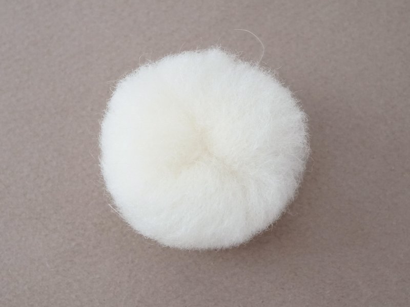 画像4: アンティーク 未使用 パフ 2点セット ピンクのシルクリボン付き