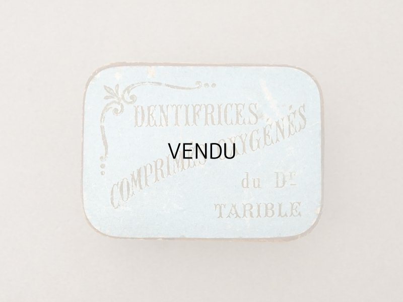 画像2: 【15周年セール対象外】アンティーク ファーマシーボックス DENTIFRICES COMPRIMES OXYGENES