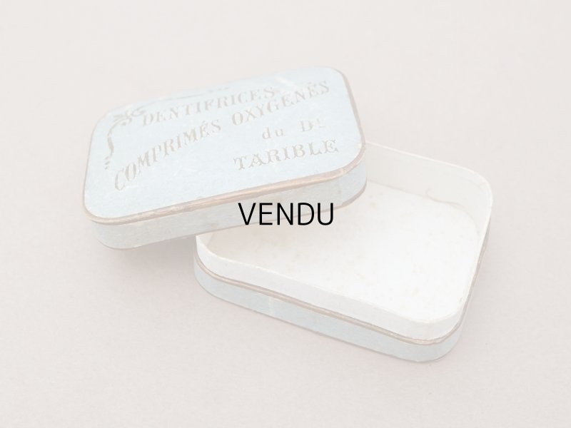 画像3: 【15周年セール対象外】アンティーク ファーマシーボックス DENTIFRICES COMPRIMES OXYGENES