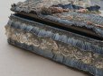 画像17: 【セール対象外】【クーポン対象外】アンティーク シルク製 ロココモチーフ&ロココトリム 大きなカルトナージュボックス 37×24×6.5cm