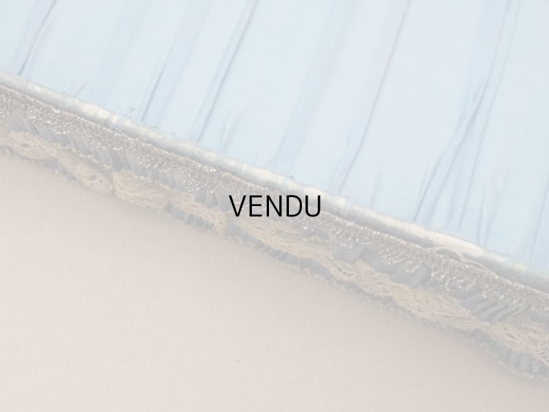 画像22: 【セール対象外】【クーポン対象外】アンティーク シルク製 ロココモチーフ&ロココトリム 大きなカルトナージュボックス 37×24×6.5cm