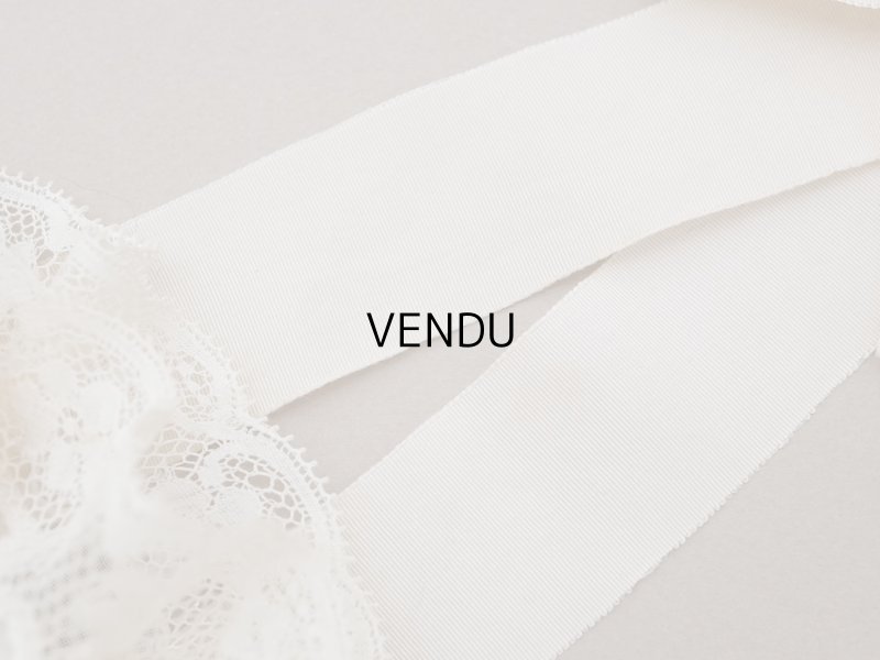 画像7: アンティーク 初聖体のオモニエール 淡いグレイッシュピンク 手刺繍 & レース