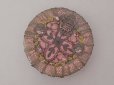 画像2: アンティーク ロココモチーフ付 シルク製 カルトナージュボックス お菓子箱 (2)