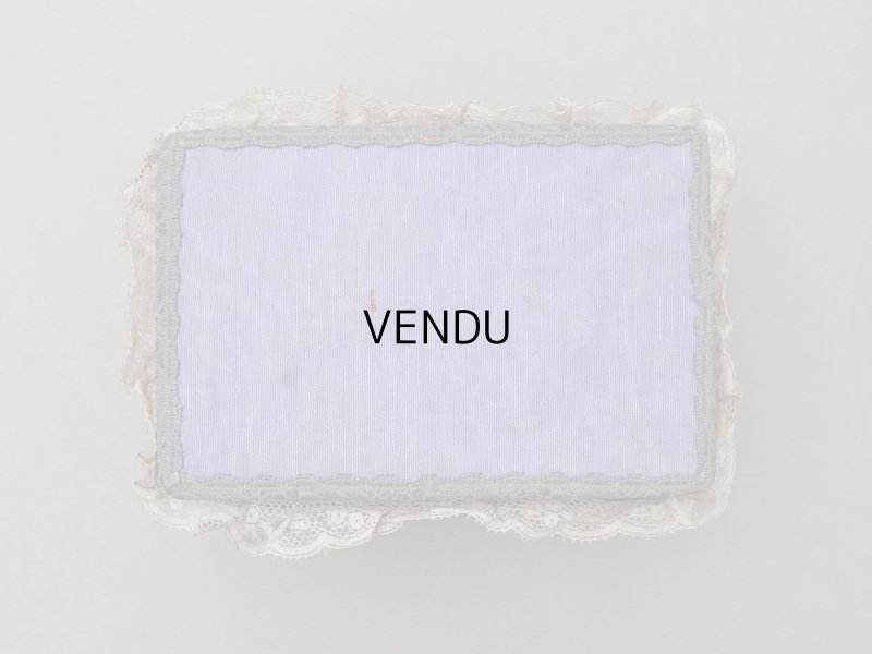 画像6: アンティーク ロココモチーフ付 お菓子箱 パウダーピンク