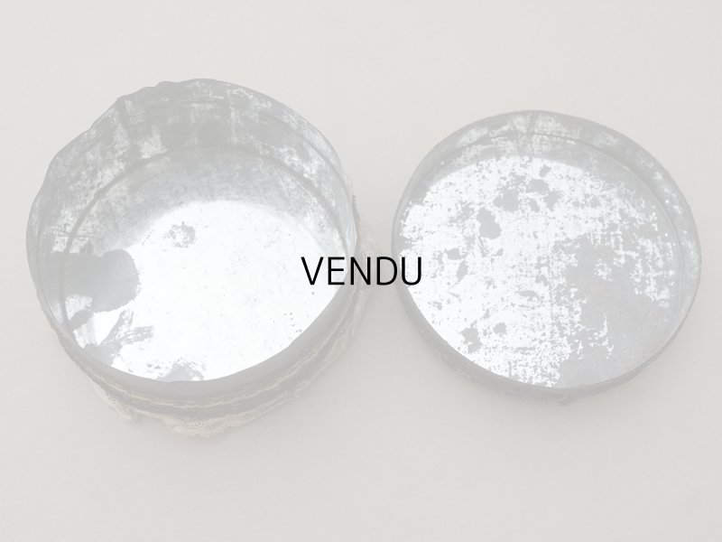 画像7: アンティーク ロココモチーフ付 お菓子箱 パウダーピンク