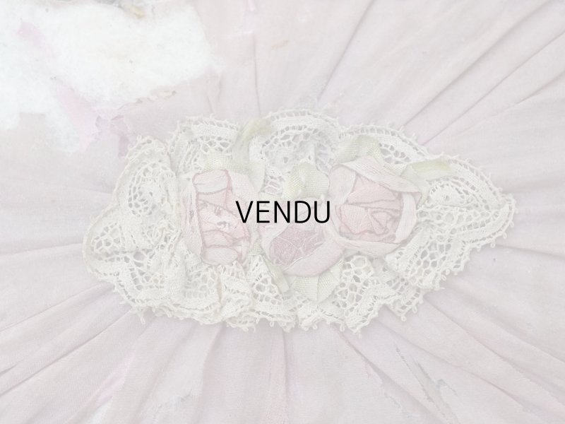 画像3: アンティーク ロココモチーフ付 お菓子箱 パウダーピンク