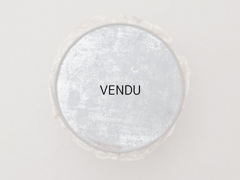 画像4: アンティーク ロココモチーフ付 お菓子箱 パウダーピンク