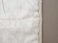画像17: アンティーク シルク製 花かごのリボン刺繍入り ハンキーケース ハンカチ用ポシェット フラワーバスケット