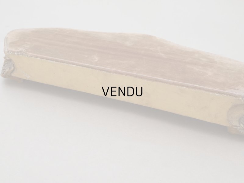 画像6: 19世紀 アンティーク ロカイユ装飾の台座 コーヒーブラウンのベルベット