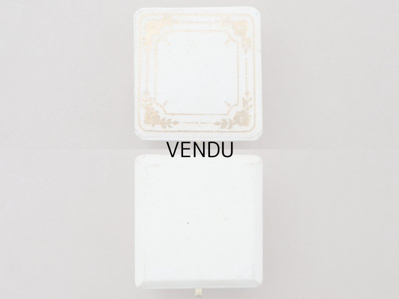 画像3: アンティーク 薔薇模様 リングケース ジュエリーボックス オフホワイト