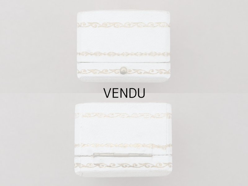 画像4: アンティーク 薔薇模様 リングケース ジュエリーボックス オフホワイト