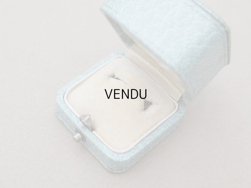 画像5: アンティーク リングケース ジュエリーボックス グレイッシュブルー