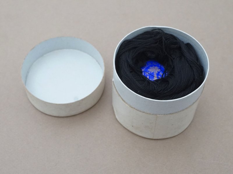 画像7: アンティーク ボンマルシェのスレッドケース 糸箱 ホワイト - AU BON MARCHE -