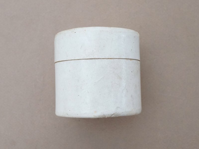 画像5: アンティーク ボンマルシェのスレッドケース 糸箱 ホワイト - AU BON MARCHE -