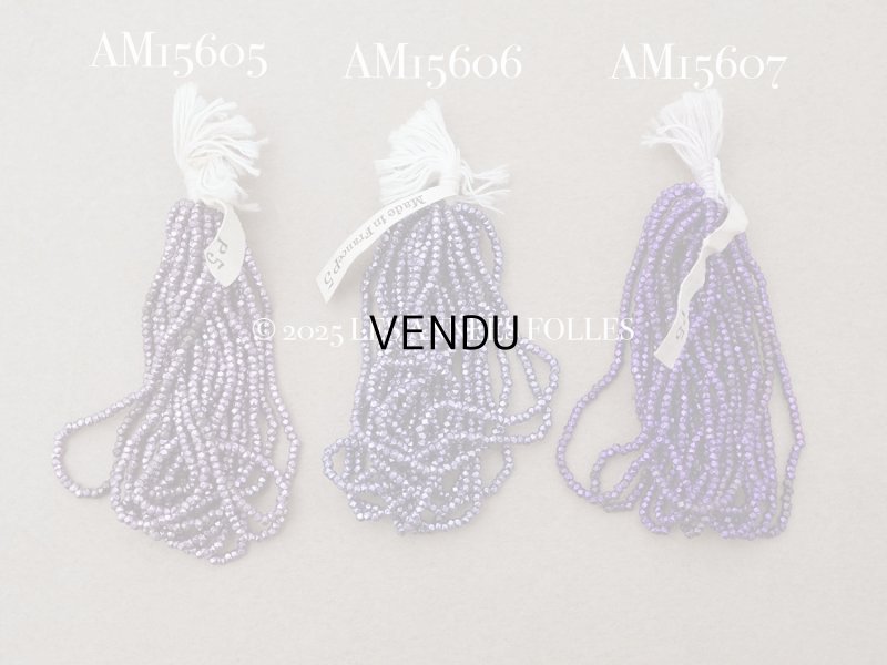 画像7: アンティーク メタル製 極小 カット入り ビーズ 紫 パープルグレイ メタルビーズ キャビアビーズ