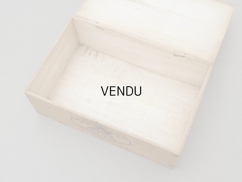 画像7: アンティーク ソープボックス 大きな木箱 SAVON LEGER POUR BAIN - GELLE FRERES PARIS -