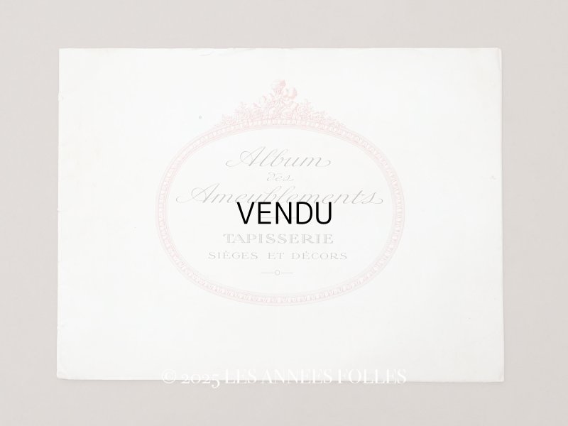 画像1: アンティーク ボンマルシェ インテリア 家具のカタログ  ALBUM DES AMEUBLEMENTS - AU BON MARCHE -