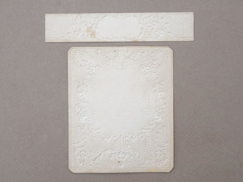 画像4: アンティーク パフュームラベル 薔薇のガーランド ESSENCE DE FLEURS TRIPLE EXTRAIT - DURAND FILS PARIS -