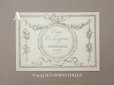 画像2: 1900年頃 アンティーク パフュームカード EAU DE COLOGNE  - FONTANIA PARIS - (2)