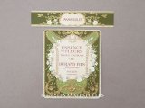 アンティーク パフュームラベル 薔薇のガーランド ESSENCE DE FLEURS TRIPLE EXTRAIT - DURAND FILS PARIS -
