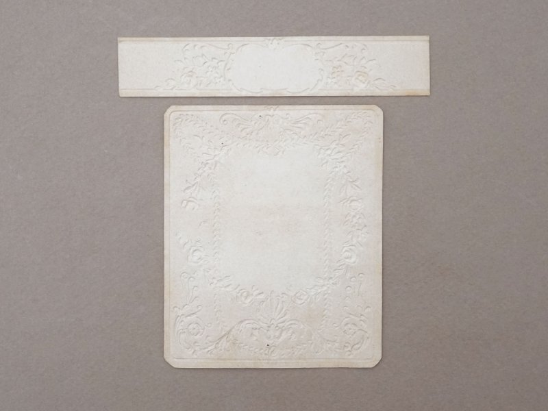 画像6: アンティーク パフュームラベル 薔薇のガーランド ESSENCE DE FLEURS TRIPLE EXTRAIT - DURAND FILS PARIS -