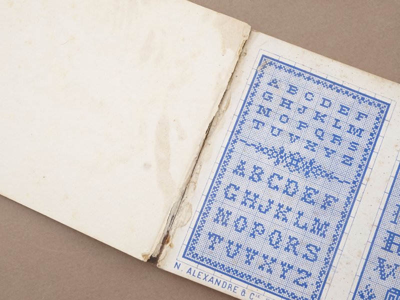 画像5: 19世紀末 アンティーク プランタン百貨店 刺繍図案帳 ALBUM DE MARQUES & BRODERIES - GRANDS MAGASINS DU PRINTEMPS PARIS -