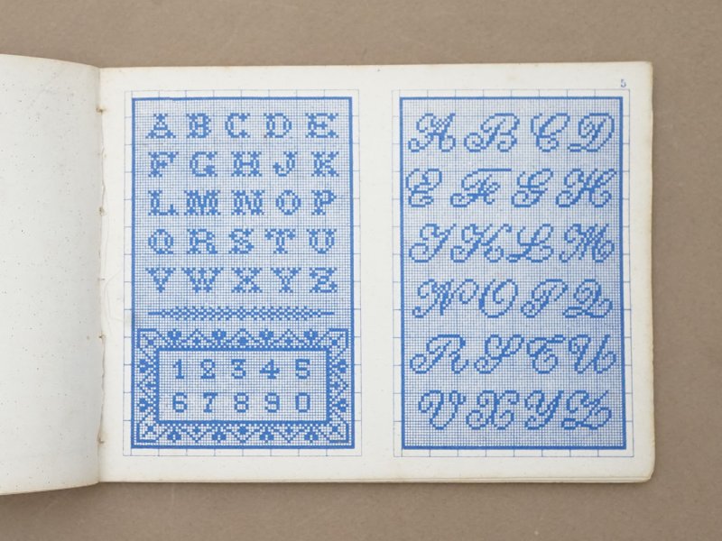 画像7: 19世紀末 アンティーク プランタン百貨店 刺繍図案帳 ALBUM DE MARQUES & BRODERIES - GRANDS MAGASINS DU PRINTEMPS PARIS -