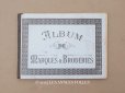 画像1: 19世紀末 アンティーク プランタン百貨店 刺繍図案帳 ALBUM DE MARQUES & BRODERIES - GRANDS MAGASINS DU PRINTEMPS PARIS - (1)