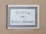 19世紀末 アンティーク プランタン百貨店 刺繍図案帳 ALBUM DE MARQUES & BRODERIES - GRANDS MAGASINS DU PRINTEMPS PARIS -