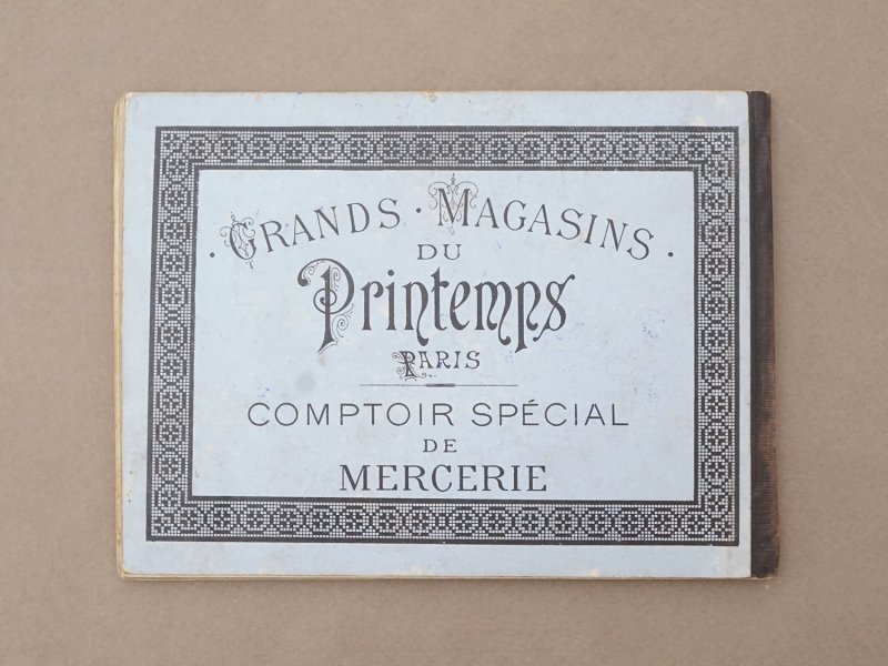 画像2: 19世紀末 アンティーク プランタン百貨店 刺繍図案帳 ALBUM DE MARQUES & BRODERIES - GRANDS MAGASINS DU PRINTEMPS PARIS -