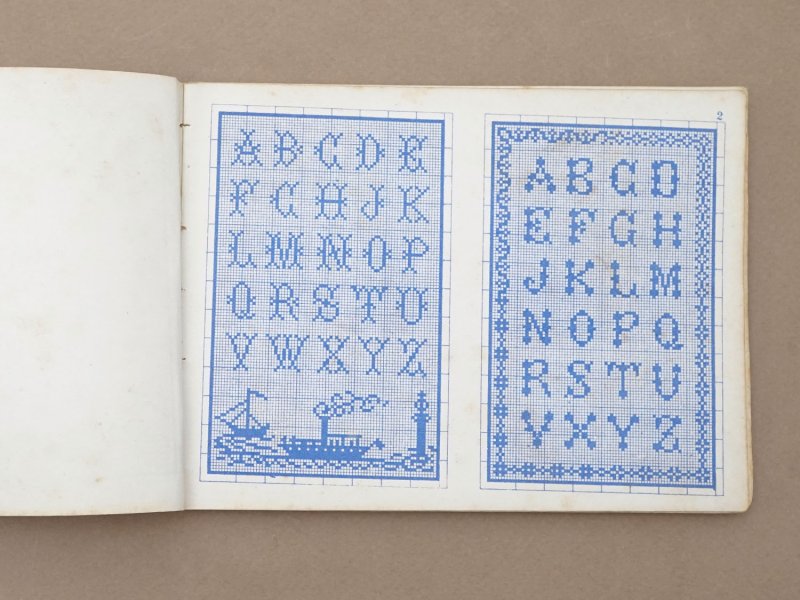 画像6: 19世紀末 アンティーク プランタン百貨店 刺繍図案帳 ALBUM DE MARQUES & BRODERIES - GRANDS MAGASINS DU PRINTEMPS PARIS -