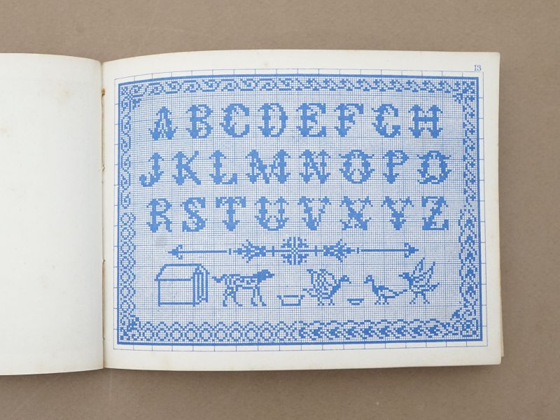 画像11: 19世紀末 アンティーク プランタン百貨店 刺繍図案帳 ALBUM DE MARQUES & BRODERIES - GRANDS MAGASINS DU PRINTEMPS PARIS -