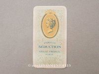 アンティーク パフュームカード SEDUCTION - GELLE FRERES PARIS -