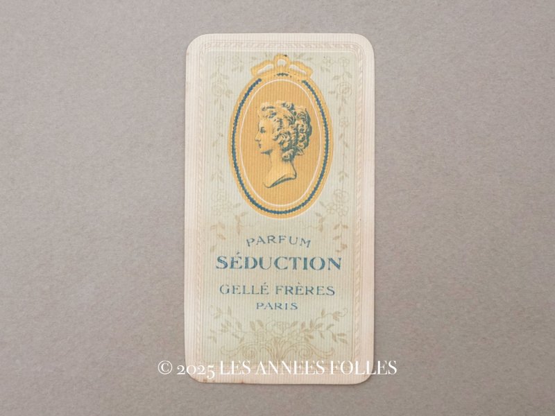画像1: アンティーク パフュームカード SEDUCTION - GELLE FRERES PARIS -