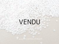アンティーク シードビーズ パウダーピンク＆ホワイト 1cm=11粒 キャビアビーズ マイクロビーズ
