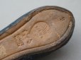 画像10: 19世紀末 アンティーク Louis Gustave Beaudelot JEMEAU ドールシューズ レザー 黒 (9) 約7.9×3.4cm 