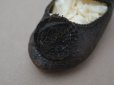 画像4: 19世紀末 アンティーク Louis Gustave Beaudelot JEMEAU ドールシューズ レザー 黒 (9) 約7.9×3.4cm 