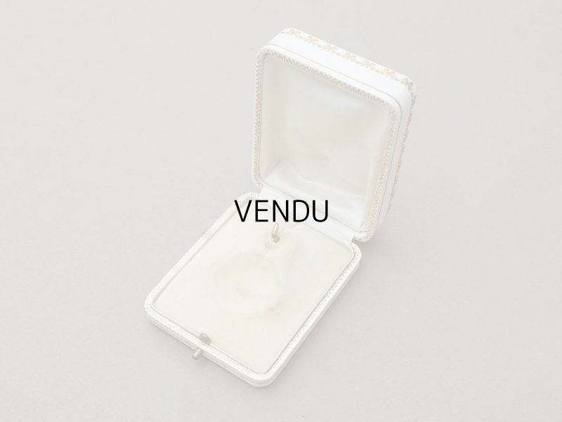 画像7: アンティーク リボン&花のガーランド ジュエリーボックス オフホワイト