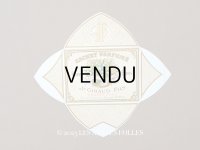 アンティーク 鈴蘭 パウダーサシェのラベル SACHET PARFUME AU MUGUET DES ALPES パフュームラベル - JN.GIRAUD FILS -