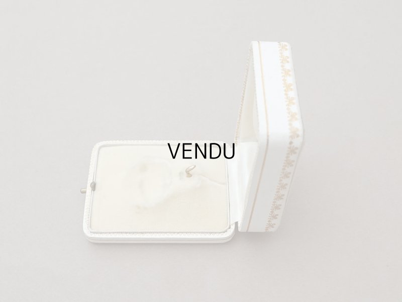 画像6: アンティーク リボン&花のガーランド ジュエリーボックス オフホワイト