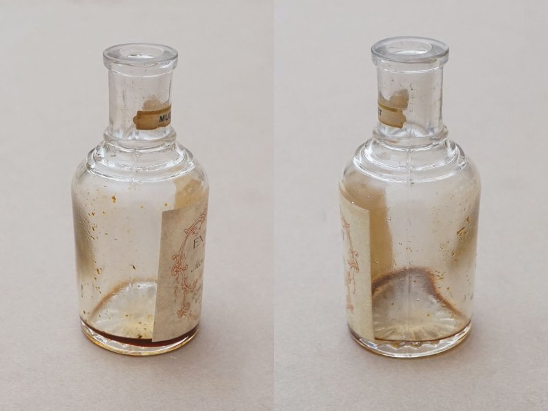 画像4: アンティーク パフュームボトル 鈴蘭 香水瓶 EXTRAIT POUR LE MOUCHOIR MUGUET - GRANDS MAGASINS DU LOUVRE PARIS -