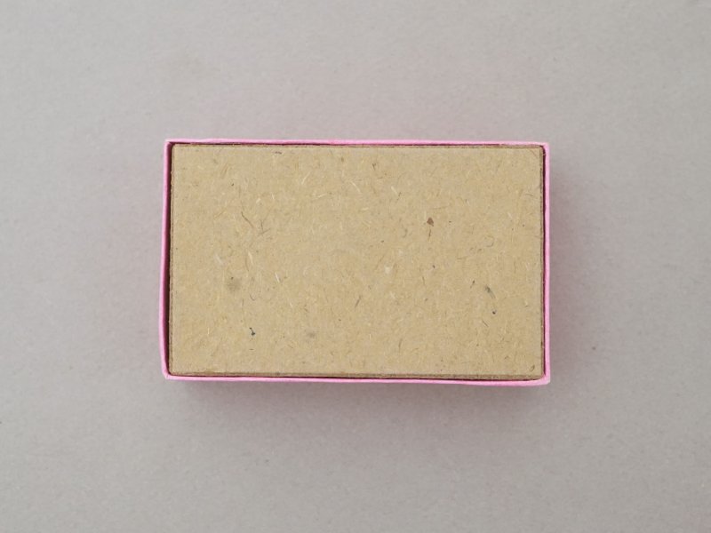 画像6: アンティーク ガラスの蓋の紙箱 ピンク