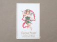画像1: アンティーク クロモ ピンクのリボンを持つ天使 - CHOCOLAT POULAIN - (1)