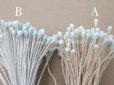 画像6: アンティーク ペップ 布花用 花芯 パウダーブルー 約130ピース