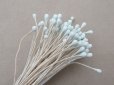 画像3: アンティーク ペップ 布花用 花芯 パウダーブルー 約130ピース
