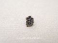 アンティーク ドール用 極小 ボタン 花 6×7.5mm