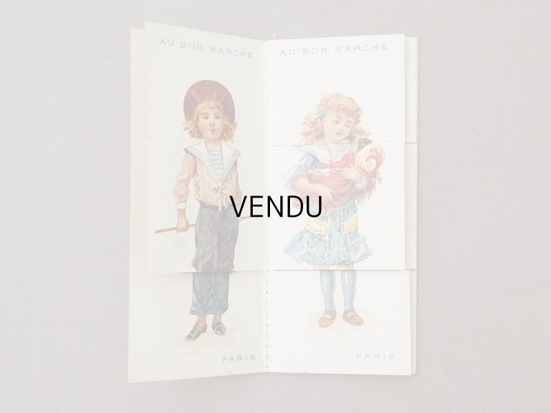 画像4: アンティーク 着せ替え クロモ - AU BON MARCHE -