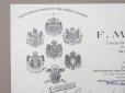 画像3: 1935年 アンティーク 『ショコラ・フランソワ・マルキ』の請求書  - CHOCOLAT FRANCOIS MARQUIS PARIS - (3)